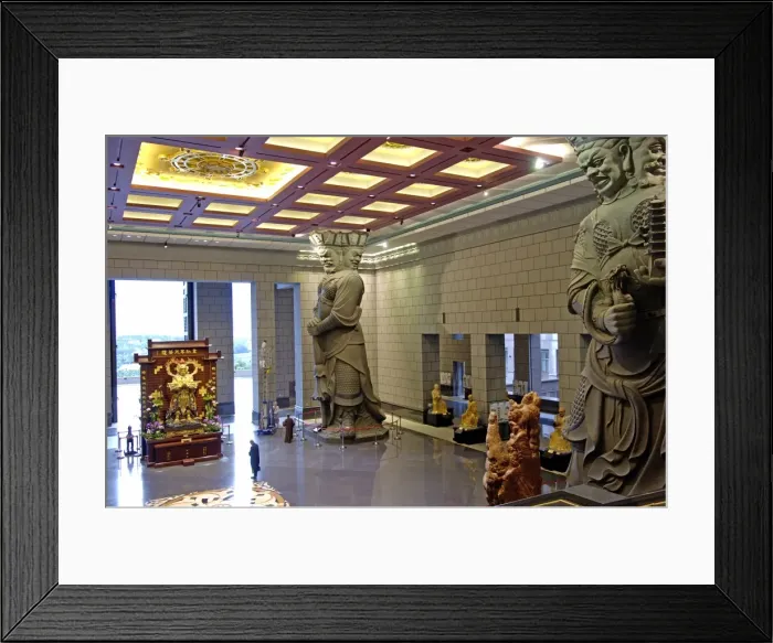 Framed Print : Chung Tai Chan Zen Buddhist Monastery built in 2001 by Grand Master Wei Chueh Framed Print : Chung Tai Chan Zen Buddhist Monastery built in 2001 by Grand Master Wei Chueh