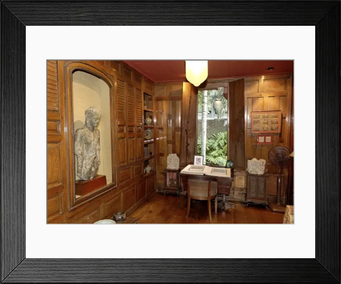 Framed Print : Interior of Jim Thompsons Thai House, Bangkok, Thailand, Southeast Asia, Asia Framed Print : Interior of Jim Thompsons Thai House, Bangkok, Thailand, Southeast Asia, Asia