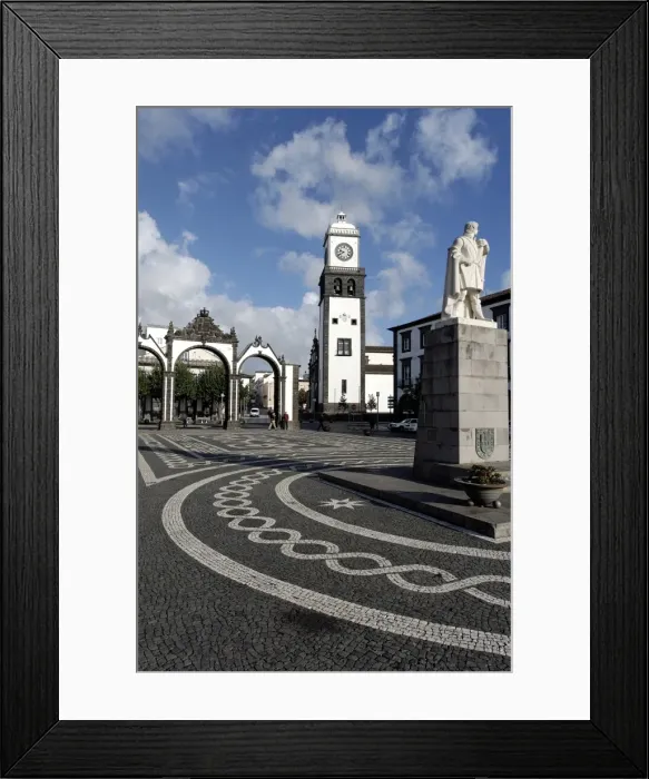 Framed Print : The Three Arches, symbolic old gates of the city, Ponta Delgada, Sao Miguel Island Framed Print : The Three Arches, symbolic old gates of the city, Ponta Delgada, Sao Miguel Island