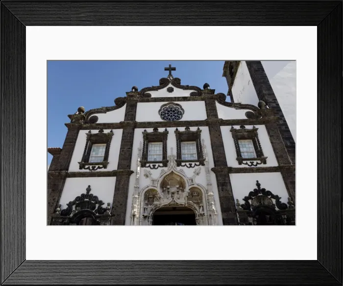 Framed Print : Ponta Delgada, Sao Miguel Island, Azores, Portugal, Europe