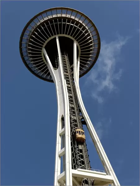 The Space Needle, 520 ft tall, Seattle, Washington State, United States of America