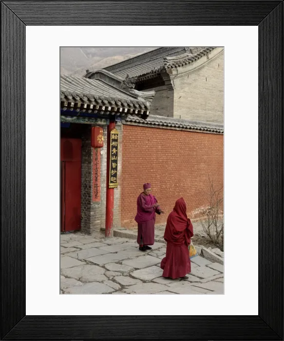 Framed Print : The Five Terrace Mountain (Wutai Shan), one of Chinas most ancient Buddhist sites Framed Print : The Five Terrace Mountain (Wutai Shan), one of Chinas most ancient Buddhist sites