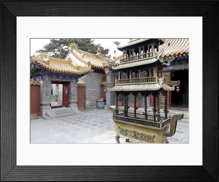 Framed Print : The Five Terrace Mountain (Wutai Shan), one of Chinas most ancient Buddhist sites Framed Print : The Five Terrace Mountain (Wutai Shan), one of Chinas most ancient Buddhist sites