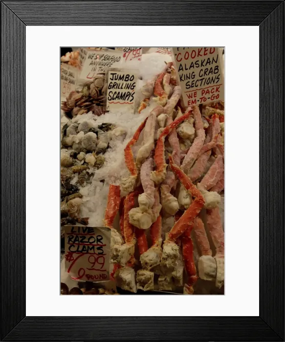 Framed Print : Pike Market, Seattle, Washington State, United States of America, North America Framed Print : Pike Market, Seattle, Washington State, United States of America, North America