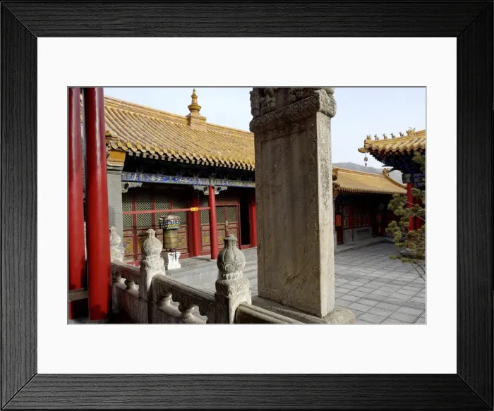 Framed Print : The Five Terrace Mountain (Wutai Shan), one of Chinas most ancient Buddhist sites Framed Print : The Five Terrace Mountain (Wutai Shan), one of Chinas most ancient Buddhist sites