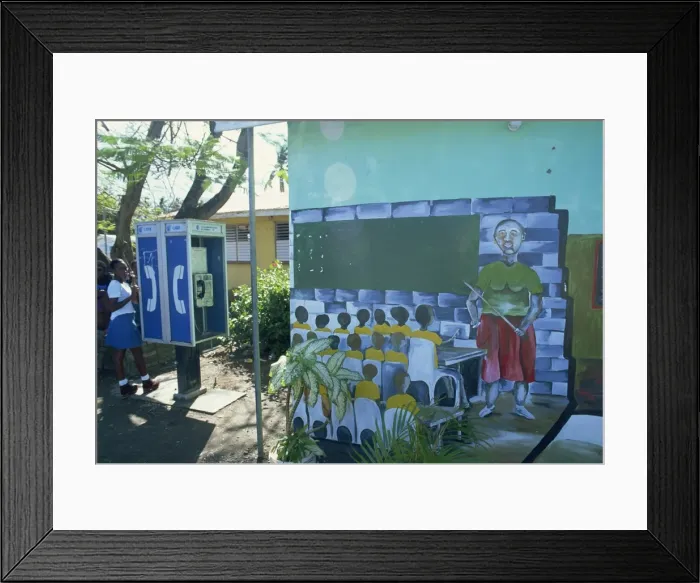 Framed Print : Inland village, Dominica, Windward Islands, West Indies, Caribbean, Central America Framed Print : Inland village, Dominica, Windward Islands, West Indies, Caribbean, Central America