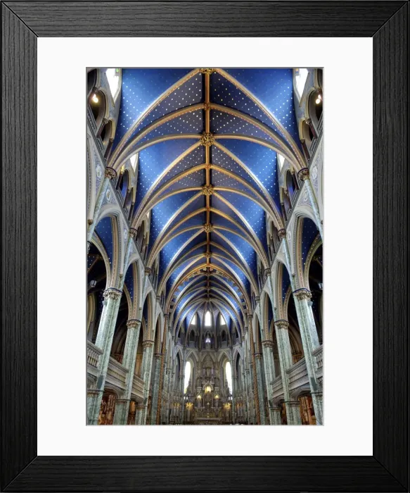 Framed Print : Cathedral and Basilica of Notre Dame built between 1839 and 1885, on site of the first Catholic chapel, Ottawa, Ontario, Canada Framed Print : Cathedral and Basilica of Notre Dame built between 1839 and 1885, on site of the first Catholic chapel, Ottawa, Ontario, Canada