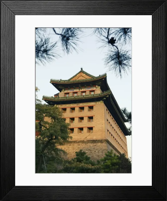Framed Print : Ming Dynasty city wall gate, Beijing, China, Asia Framed Print : Ming Dynasty city wall gate, Beijing, China, Asia