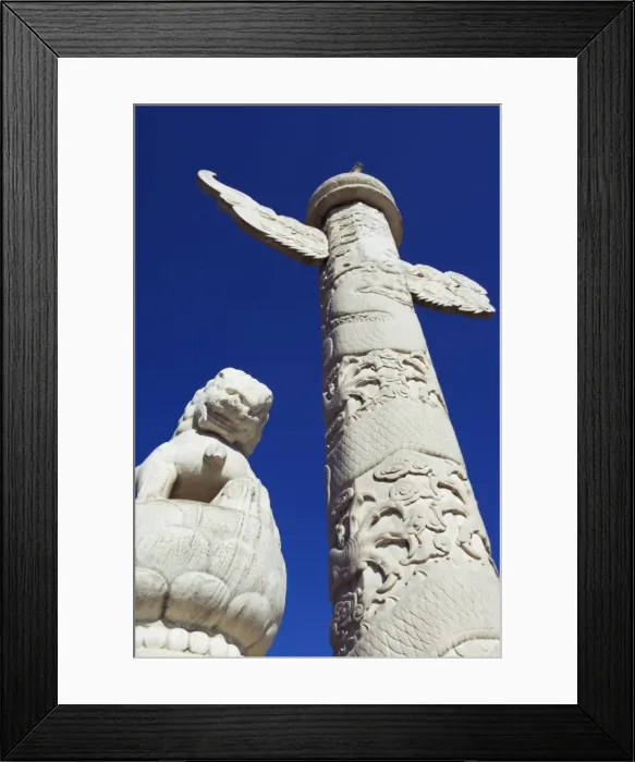 Framed Print : Huabiao statue at the Forbidden City Palace Museum, Beijing, China, Asia Framed Print : Huabiao statue at the Forbidden City Palace Museum, Beijing, China, Asia