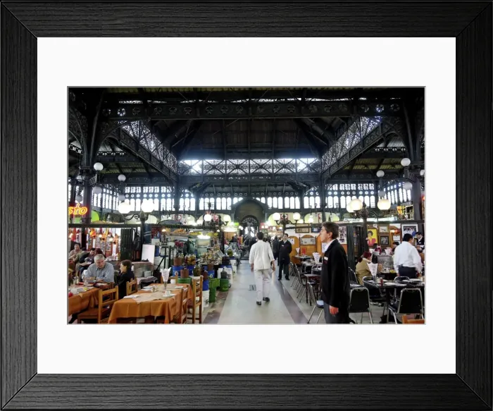 Framed Print : Central Market (Mercado Central), Santiago, Chile, South America Framed Print : Central Market (Mercado Central), Santiago, Chile, South America