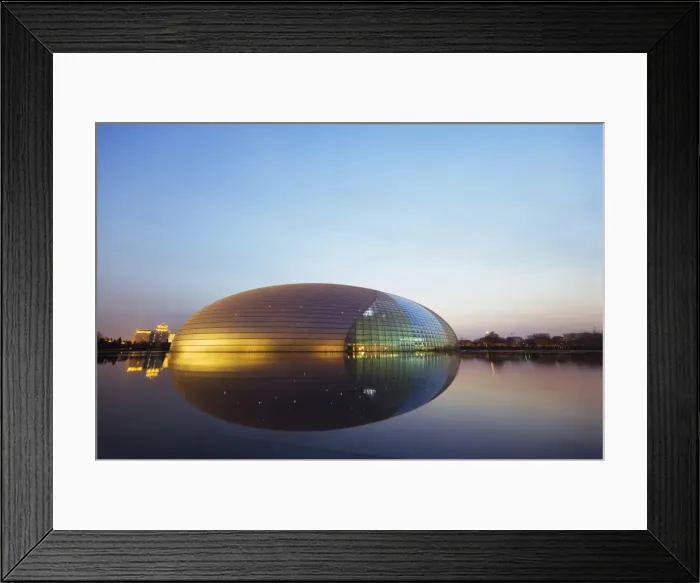 Framed Print : The National Grand Theatre Opera House (The Egg) designed by French architect Paul Andreu Framed Print : The National Grand Theatre Opera House (The Egg) designed by French architect Paul Andreu