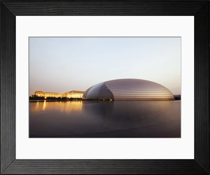 Framed Print : The National Grand Theatre Opera House (The Egg) designed by French architect Paul Andreu Framed Print : The National Grand Theatre Opera House (The Egg) designed by French architect Paul Andreu