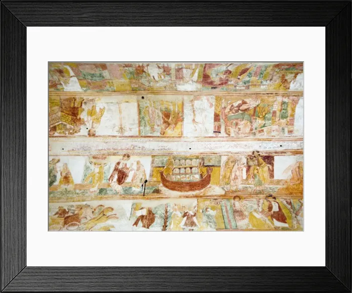 Framed Print : Abbey church of Saint-Savin sur Gartempe, known as the Romanesque Sistine Chapel Framed Print : Abbey church of Saint-Savin sur Gartempe, known as the Romanesque Sistine Chapel