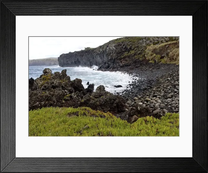 Framed Print : Biscoitos coast, Terceira Island, Azores, Portugal, Atlantic, Europe Framed Print : Biscoitos coast, Terceira Island, Azores, Portugal, Atlantic, Europe