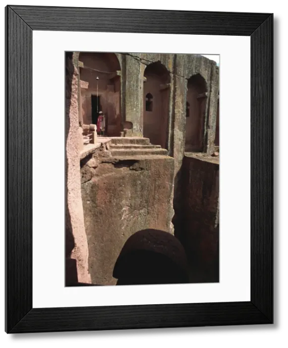 Framed Print : Gabriel and Raphael, Bieta Mercurios, Lalibela, Wollo, Ethiopia, Africa Framed Print : Gabriel and Raphael, Bieta Mercurios, Lalibela, Wollo, Ethiopia, Africa