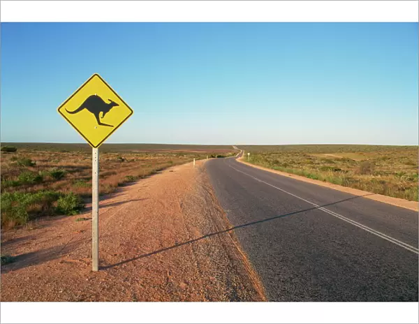 Road to Monkey Mia, Shark Bay, Western Australia, Australia, Pacific