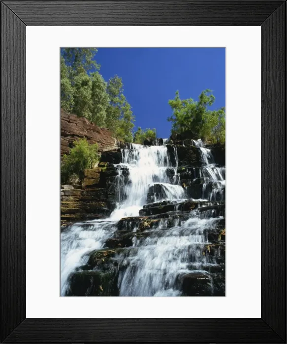 Framed Print : Fortescue Falls, Karijini National Park, Pilbara, Western Australia, Australia, Pacific Framed Print : Fortescue Falls, Karijini National Park, Pilbara, Western Australia, Australia, Pacific