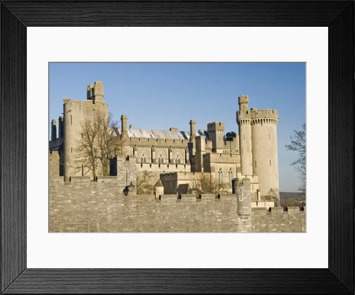 Framed Print : Arundel Castle, original structure built in the 11th century, seat of Roger de Montgomery Framed Print : Arundel Castle, original structure built in the 11th century, seat of Roger de Montgomery