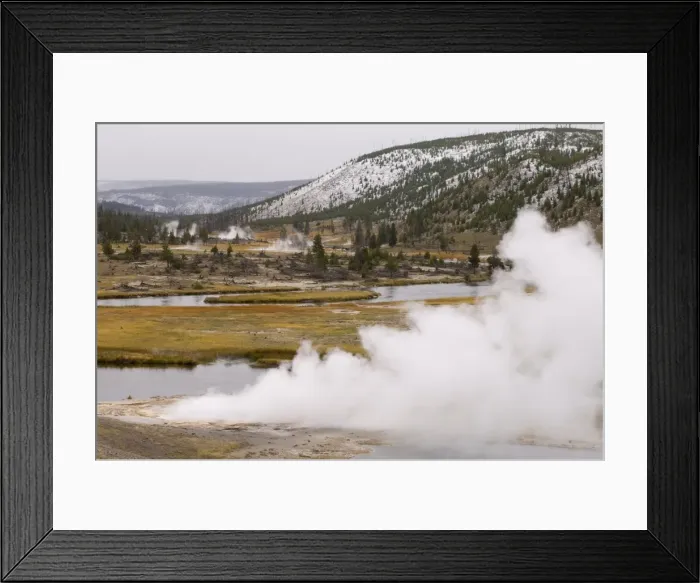 Framed Print : Firehole River, Yellowstone National Park, UNESCO World Heritage Site, Wyoming Framed Print : Firehole River, Yellowstone National Park, UNESCO World Heritage Site, Wyoming
