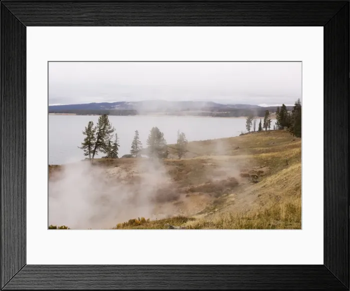 Framed Print : Steamboat Point, Yellowstone Lake, Yellowstone National Park, UNESCO World Heritage Site Framed Print : Steamboat Point, Yellowstone Lake, Yellowstone National Park, UNESCO World Heritage Site