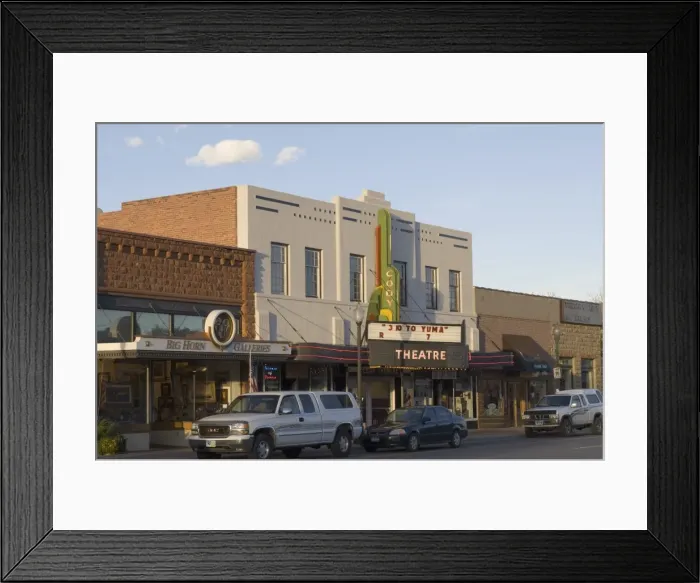 Framed Print : Cody, Wyoming, United States of America, North America Framed Print : Cody, Wyoming, United States of America, North America