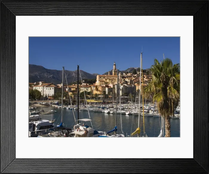 Framed Print : Menton, Alpes-Maritimes, Provence, Cote d Azur, French Riviera, France Framed Print : Menton, Alpes-Maritimes, Provence, Cote d Azur, French Riviera, France