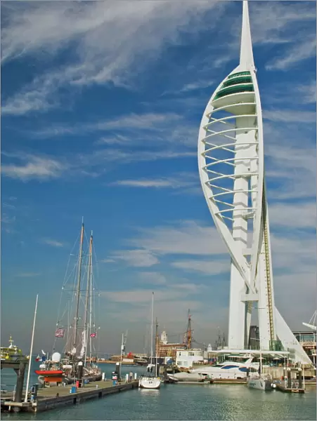 The Spinnaker Tower, Waterfront Complex, Portsmouth, Hampshire, England