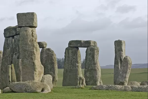 Stonehenge, 5000 years old stone circle, UNESCO World Heritage Site, Salisbury Plain