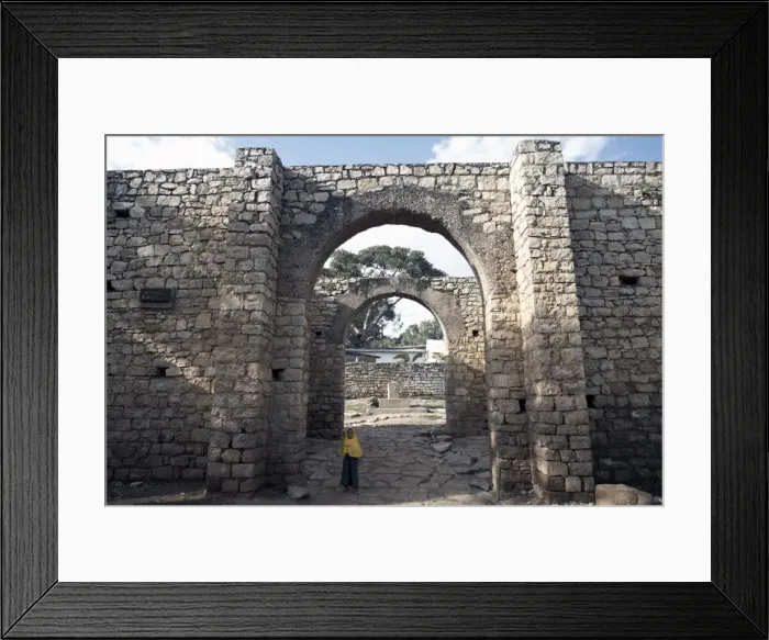 Framed Print : The Buda gate, one of six gates leading into the ancient walled city of Harar Framed Print : The Buda gate, one of six gates leading into the ancient walled city of Harar