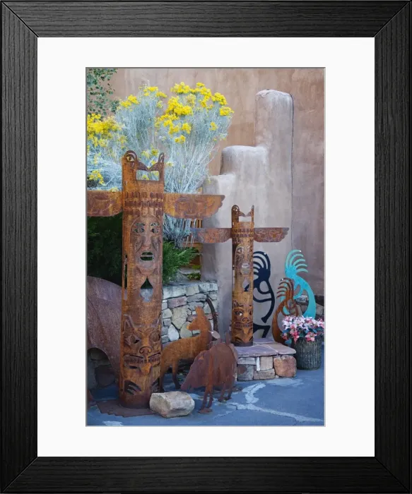 Framed Print : Store display, City of Santa Fe, New Mexico, United States of America, North America Framed Print : Store display, City of Santa Fe, New Mexico, United States of America, North America
