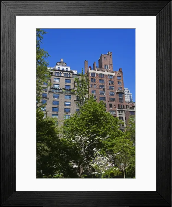 Framed Print : Apartments in Gramercy Park, Midtown Manhattan, New York City, New York Framed Print : Apartments in Gramercy Park, Midtown Manhattan, New York City, New York