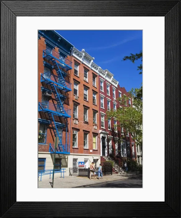 Framed Print : Apartments in Alphabet City, East Village, Downtown Manhattan, New York City Framed Print : Apartments in Alphabet City, East Village, Downtown Manhattan, New York City