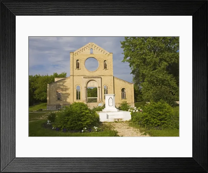 Framed Print : Trappist Monastery Provincial Heritage Park, Saint Norbert District, Winnipeg Framed Print : Trappist Monastery Provincial Heritage Park, Saint Norbert District, Winnipeg