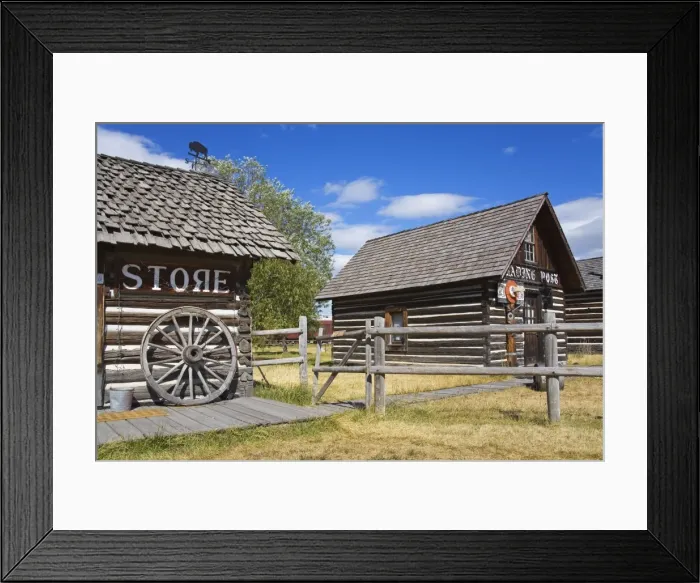 Framed Print : Four Winds Trading Post, St. Ignatius, Missoula Region, Montana, United States of America Framed Print : Four Winds Trading Post, St. Ignatius, Missoula Region, Montana, United States of America