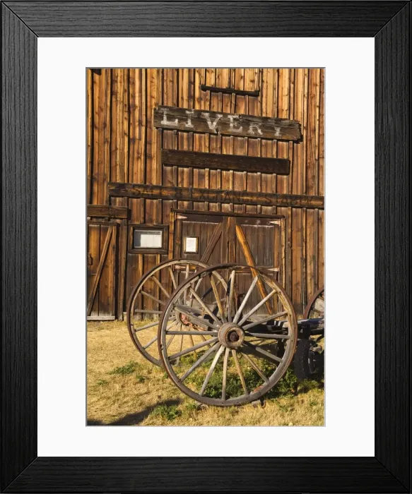 Framed Print : Nevada City Ghost Town Museum, Bozeman Region, Montana, United States of America Framed Print : Nevada City Ghost Town Museum, Bozeman Region, Montana, United States of America
