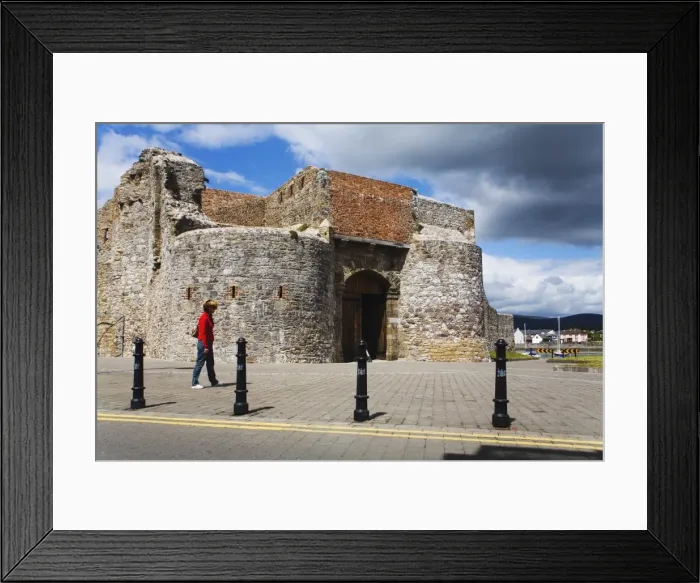 Framed Print : Dungarvan Castle, County Waterford, Munster, Republic of Ireland, Europe Framed Print : Dungarvan Castle, County Waterford, Munster, Republic of Ireland, Europe