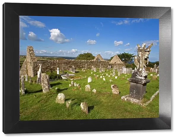 Ardmore church and graveyard, County Waterford, Munster, Republic of Ireland, Europe