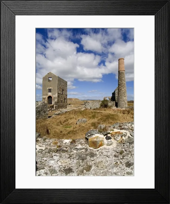 Framed Print : Copper mine, Copper Coast Drive, County Waterford, Munster, Republic of Ireland, Europe Framed Print : Copper mine, Copper Coast Drive, County Waterford, Munster, Republic of Ireland, Europe
