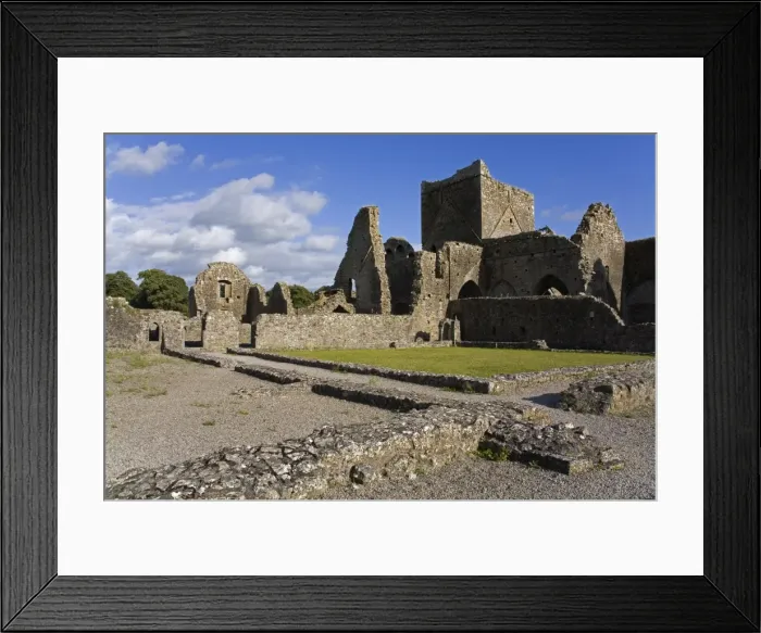 Framed Print : Hore Abbey, Cashel Town, County Tipperary, Munster, Republic of Ireland, Europe Framed Print : Hore Abbey, Cashel Town, County Tipperary, Munster, Republic of Ireland, Europe