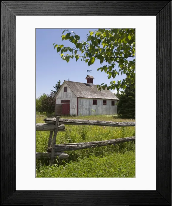 Framed Print : Gaspesian British Heritage Village, Gaspe peninsula, province of Quebec Framed Print : Gaspesian British Heritage Village, Gaspe peninsula, province of Quebec