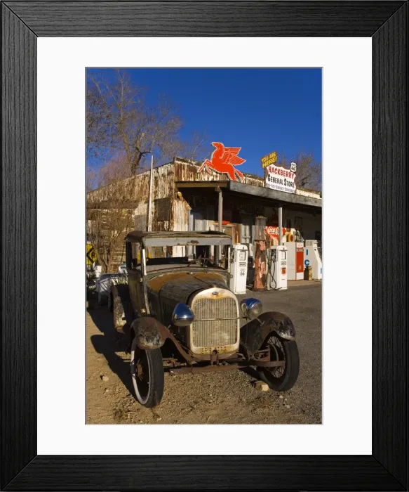 Framed Print : General Store and Route 66 Museum, Hackberry, Arizona, United States of America Framed Print : General Store and Route 66 Museum, Hackberry, Arizona, United States of America