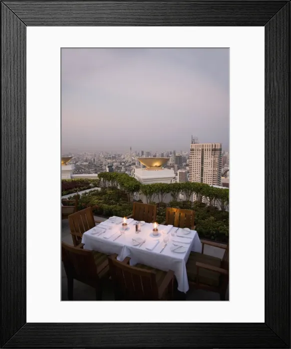 Framed Print : The Sirocco Bar and Restaurant, State Tower, Silom District, Bangkok, Thailand Framed Print : The Sirocco Bar and Restaurant, State Tower, Silom District, Bangkok, Thailand