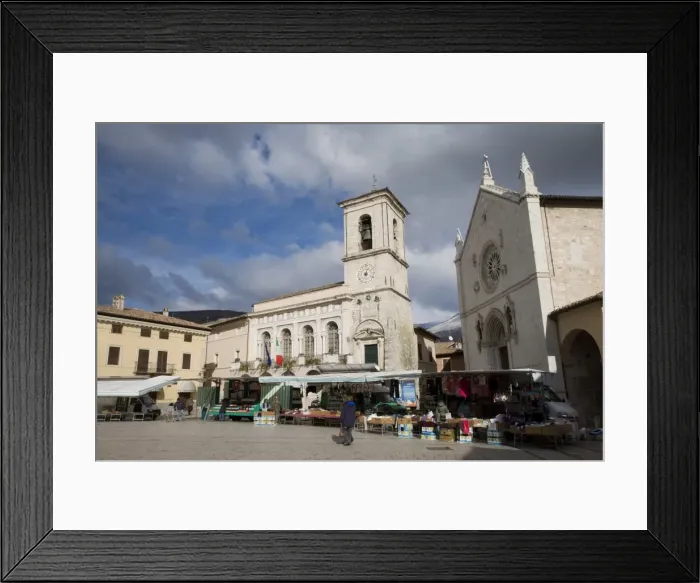 Framed Print : Norcia, Umbria, Italy, Europe Framed Print : Norcia, Umbria, Italy, Europe
