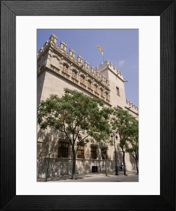 Framed Print : La Lonja de la Seda (Silk Exchange), Valencia, Spain, Europe Framed Print : La Lonja de la Seda (Silk Exchange), Valencia, Spain, Europe