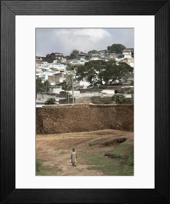 Framed Print : The outer wall of the ancient city of Harar, Ethiopia, Africa Framed Print : The outer wall of the ancient city of Harar, Ethiopia, Africa
