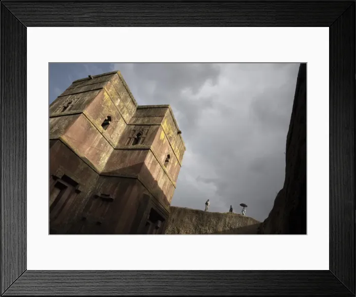 Framed Print : The rock-hewn church of Bet Giyorgis (St. George), in Lalibela, UNESCO World Heritage Site Framed Print : The rock-hewn church of Bet Giyorgis (St. George), in Lalibela, UNESCO World Heritage Site