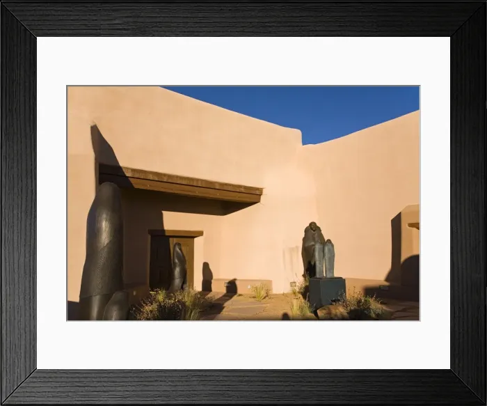 Framed Print : Sculpture Garden, Museum of Indian Art & Culture, New Mexico Museum, Museum Hill Framed Print : Sculpture Garden, Museum of Indian Art & Culture, New Mexico Museum, Museum Hill