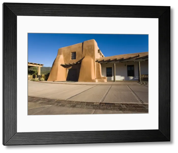 Framed Print : Laboratory of Anthropology, New Mexico Museum, Museum Hill, City of Santa Fe