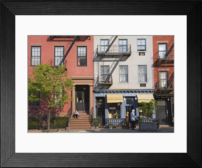 Framed Print : 9th Avenue in Chelsea District, Midtown Manhattan, New York City, United States of America Framed Print : 9th Avenue in Chelsea District, Midtown Manhattan, New York City, United States of America