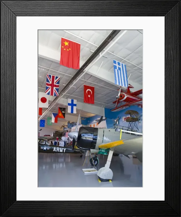 Framed Print : Fargo Air Museum, Fargo, North Dakota, United States of America, North America Framed Print : Fargo Air Museum, Fargo, North Dakota, United States of America, North America